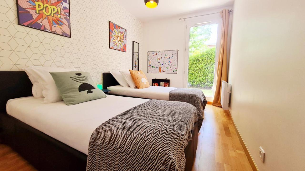 Happy Stay 5 Minutes To Disney - Free Wifi - Parking & Garden 몽테브랭 외부 사진